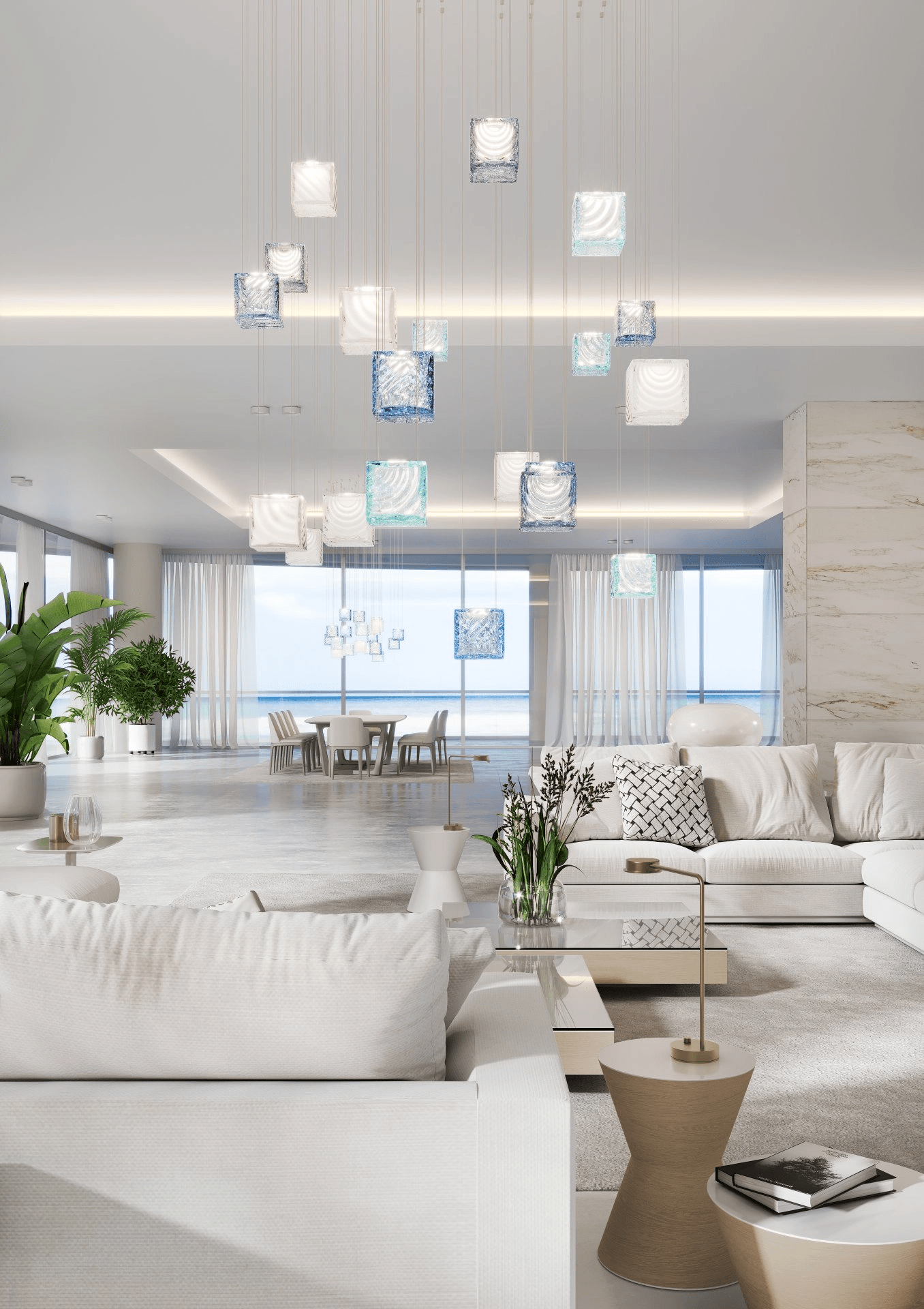 PixelMatrix Crystal  Customize Chandelier