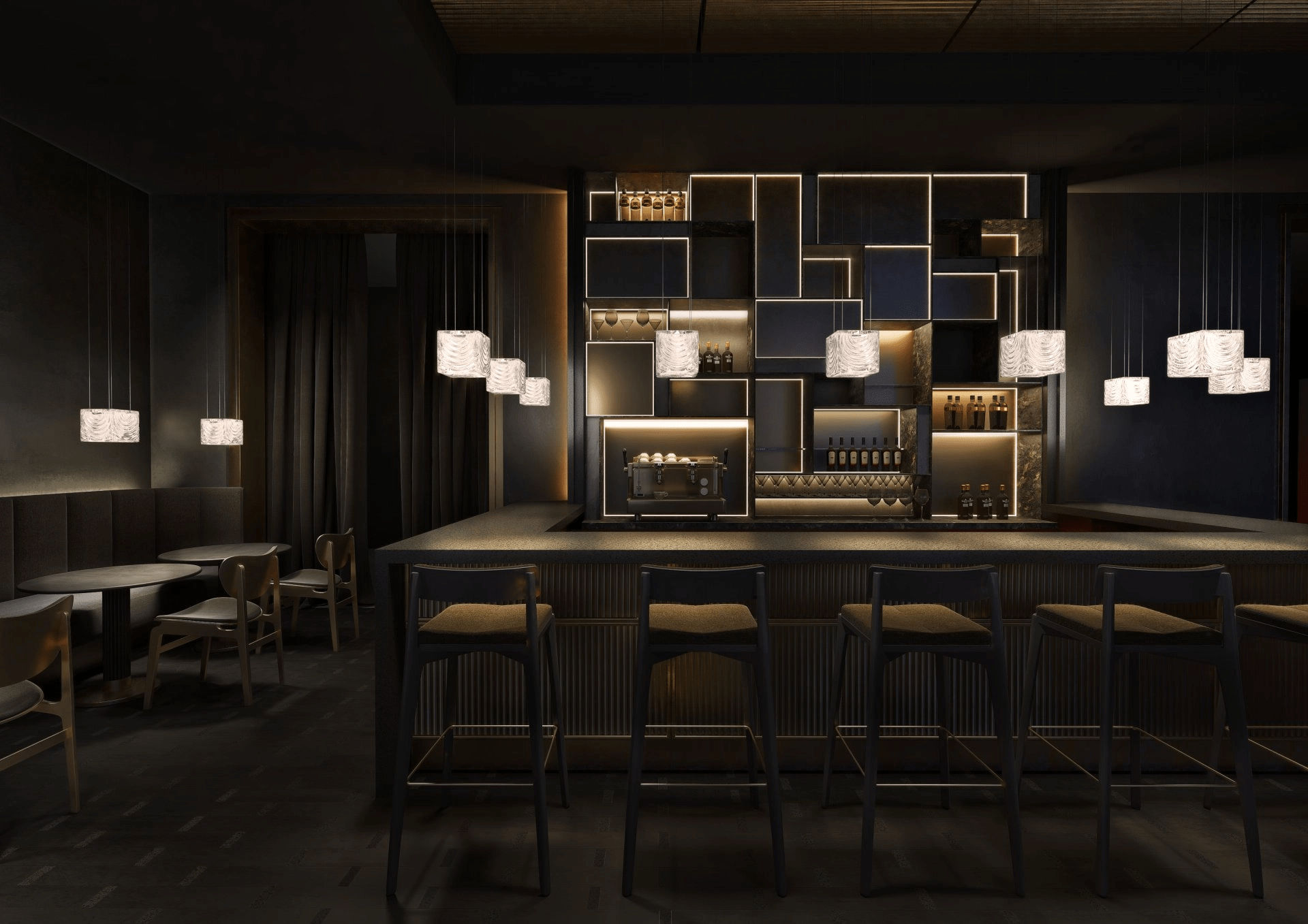 PixelMatrix Crystal  Customize Chandelier