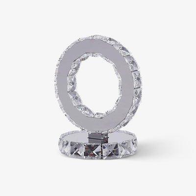 Ivor Crystal Rings Table Lamp