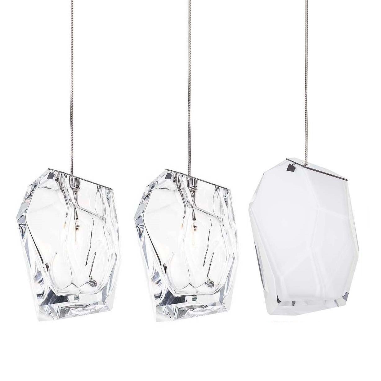 Crag Crystal Rock Cluster Pendant Light