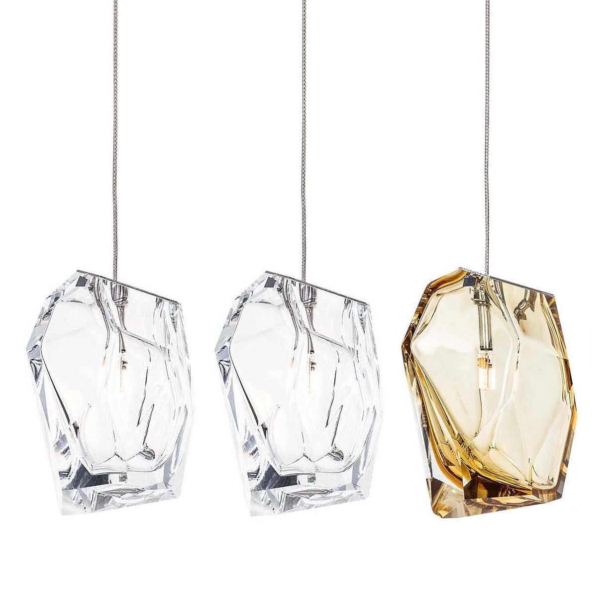 Crag Crystal Rock Cluster Pendant Light