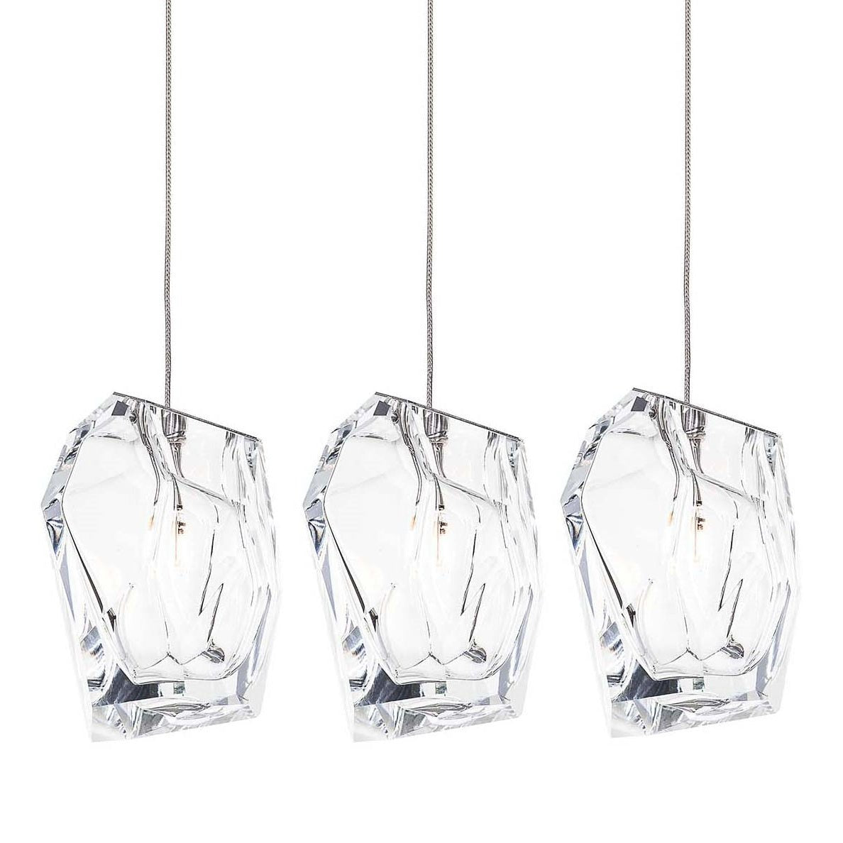 Crag Crystal Rock Cluster Pendant Light