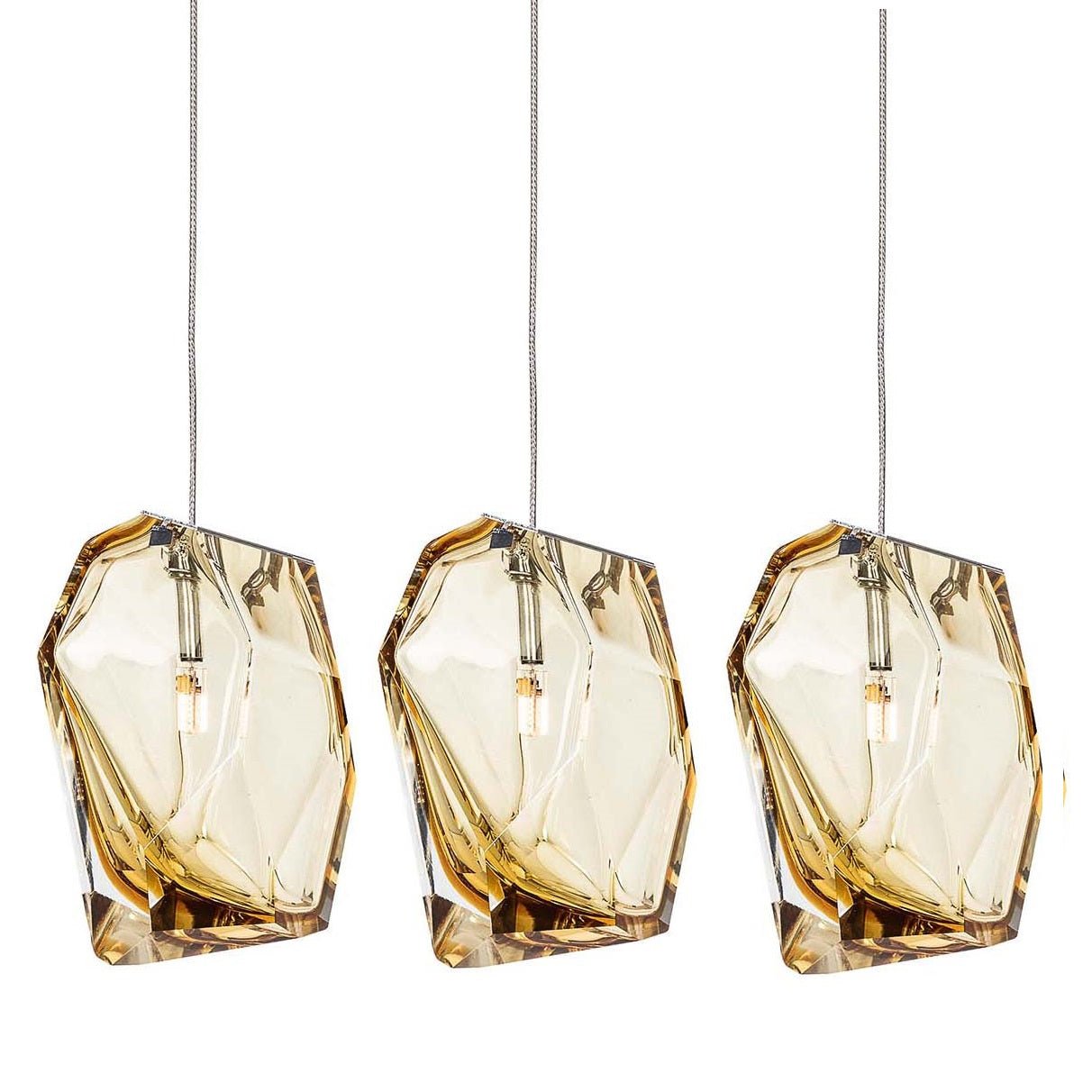 Crag Crystal Rock Cluster Pendant Light