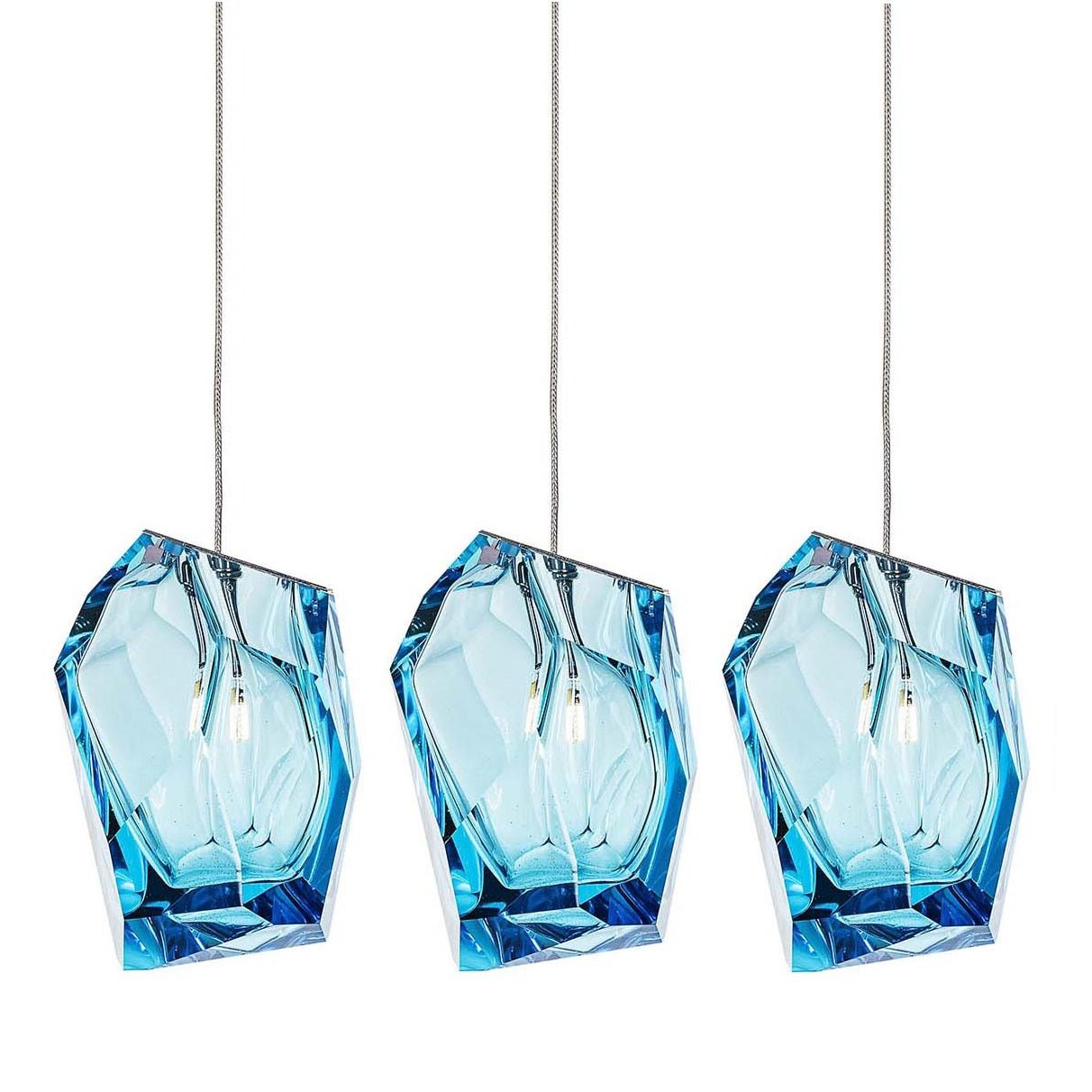 Crag Crystal Rock Cluster Pendant Light