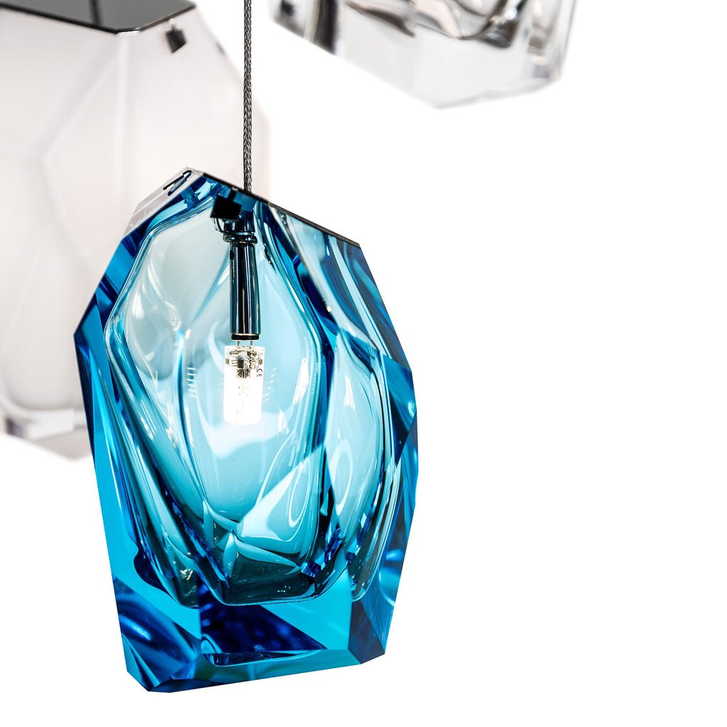 Crag Crystal Rock Cluster Pendant Light