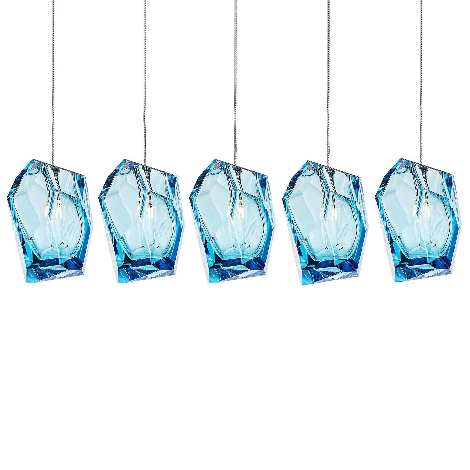 Crag Crystal Rock Cluster Pendant Light