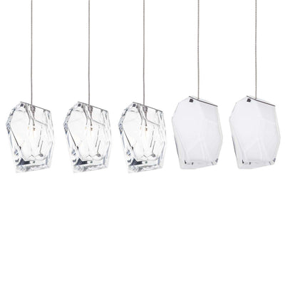 Crag Crystal Rock Cluster Pendant Light