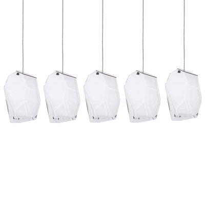 Crag Crystal Rock Cluster Pendant Light