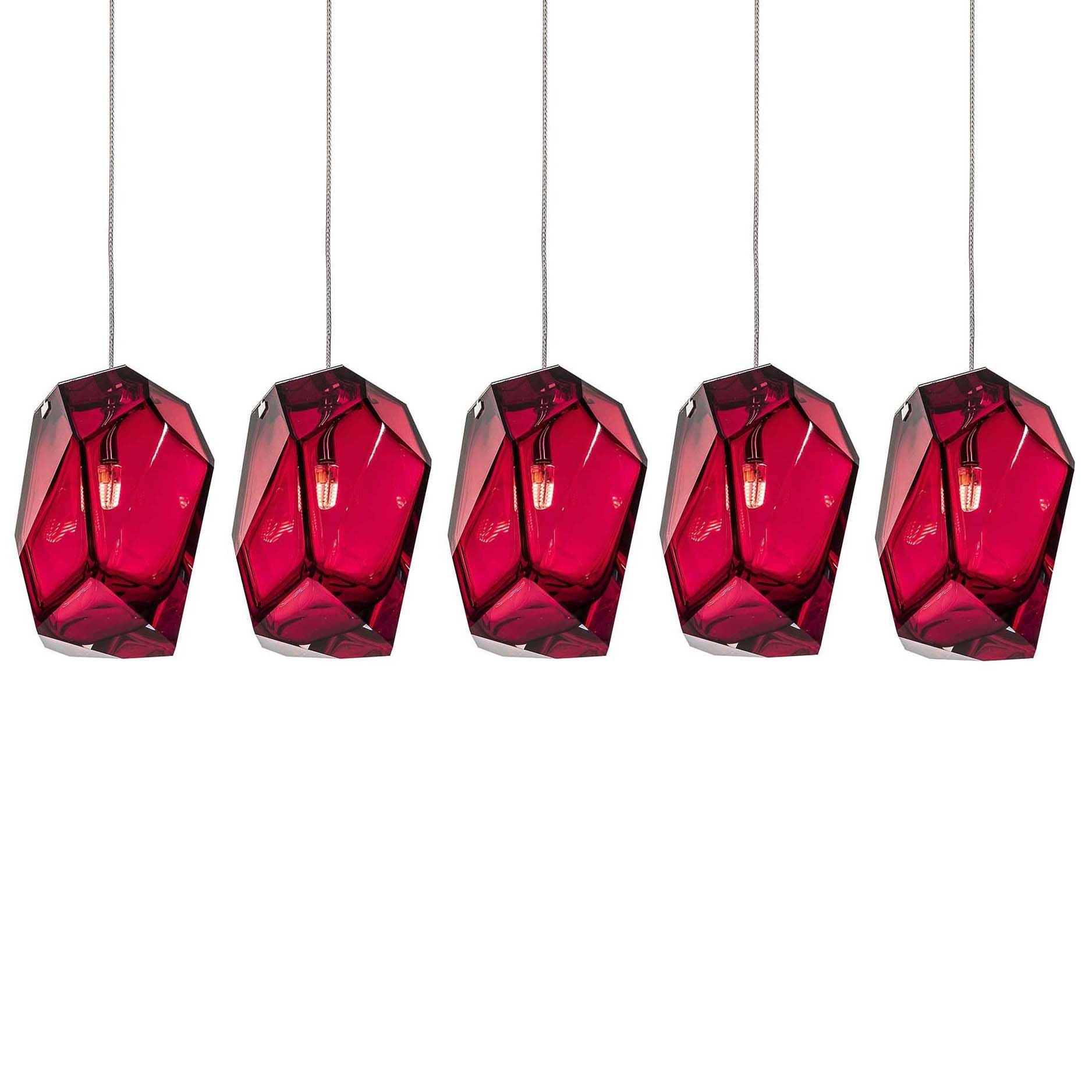 Crag Crystal Rock Cluster Pendant Light