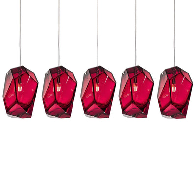 Crag Crystal Rock Cluster Pendant Light