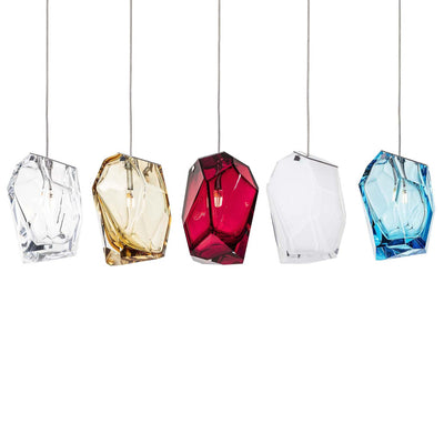 Crag Crystal Rock Cluster Pendant Light