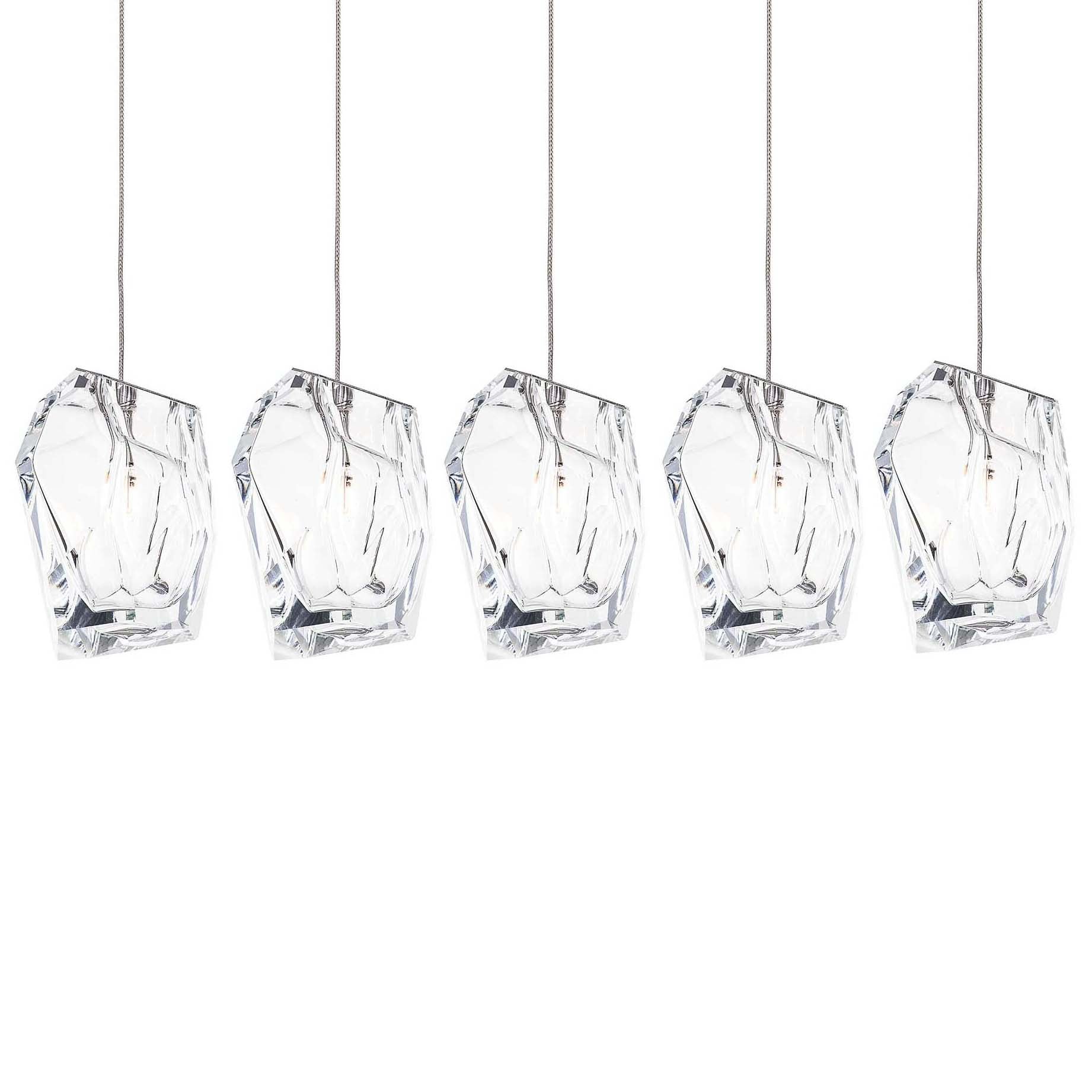 Crag Crystal Rock Cluster Pendant Light
