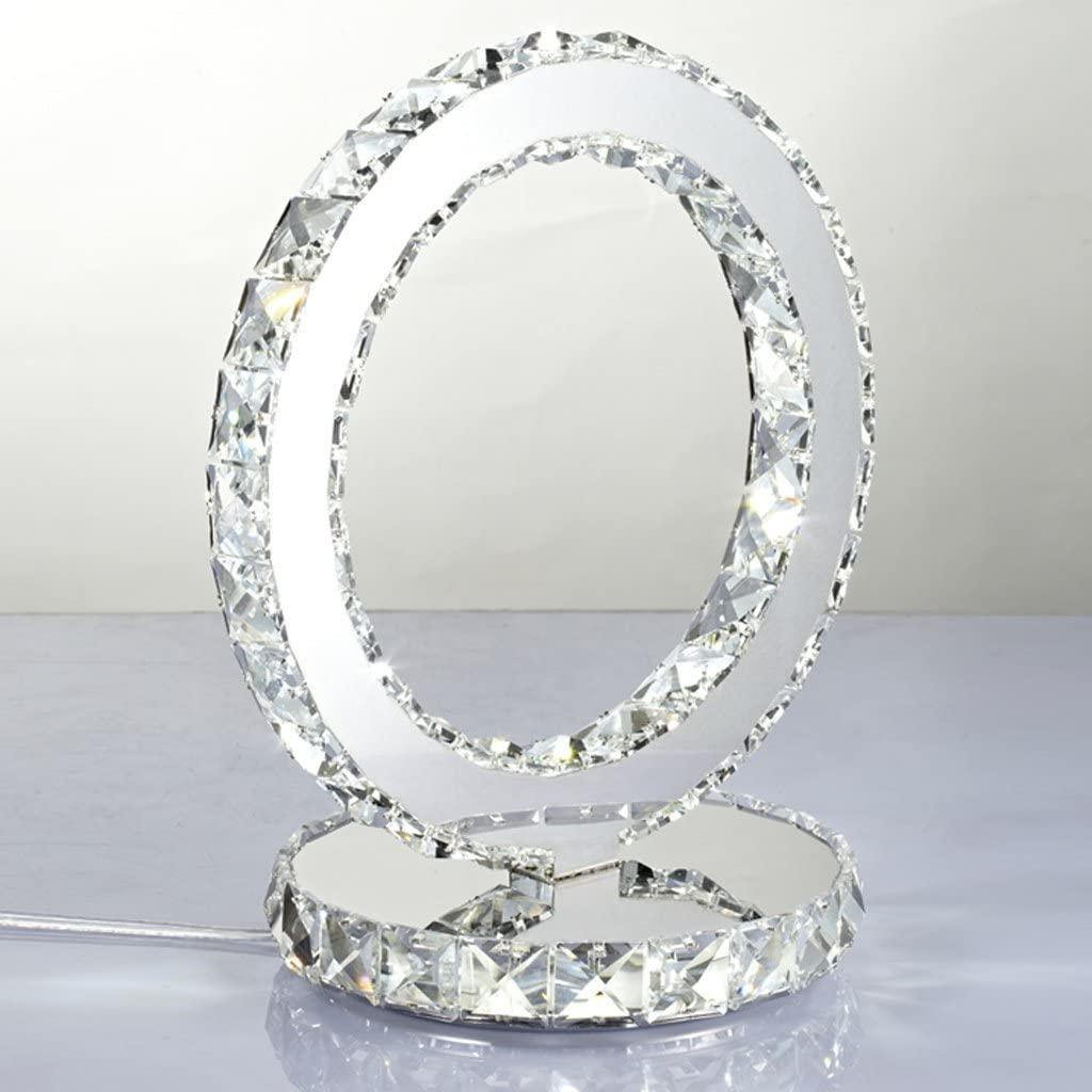 Ivor Crystal Rings Table Lamp