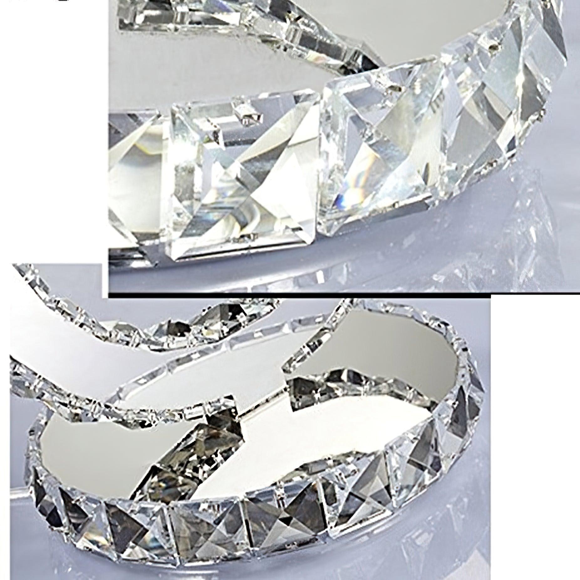 Ivor Crystal Rings Table Lamp