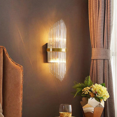 Greshen Postmodern Luxury Crystal Wall Lamp