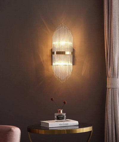 Greshen Postmodern Luxury Crystal Wall Lamp