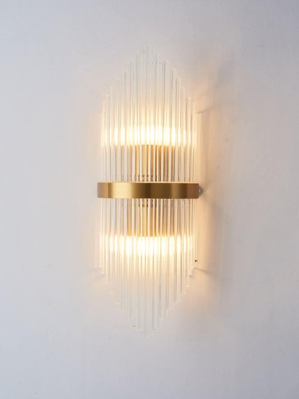 Greshen Postmodern Luxury Crystal Wall Lamp