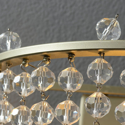 Cyranise Crystal Waterfall Wall Light