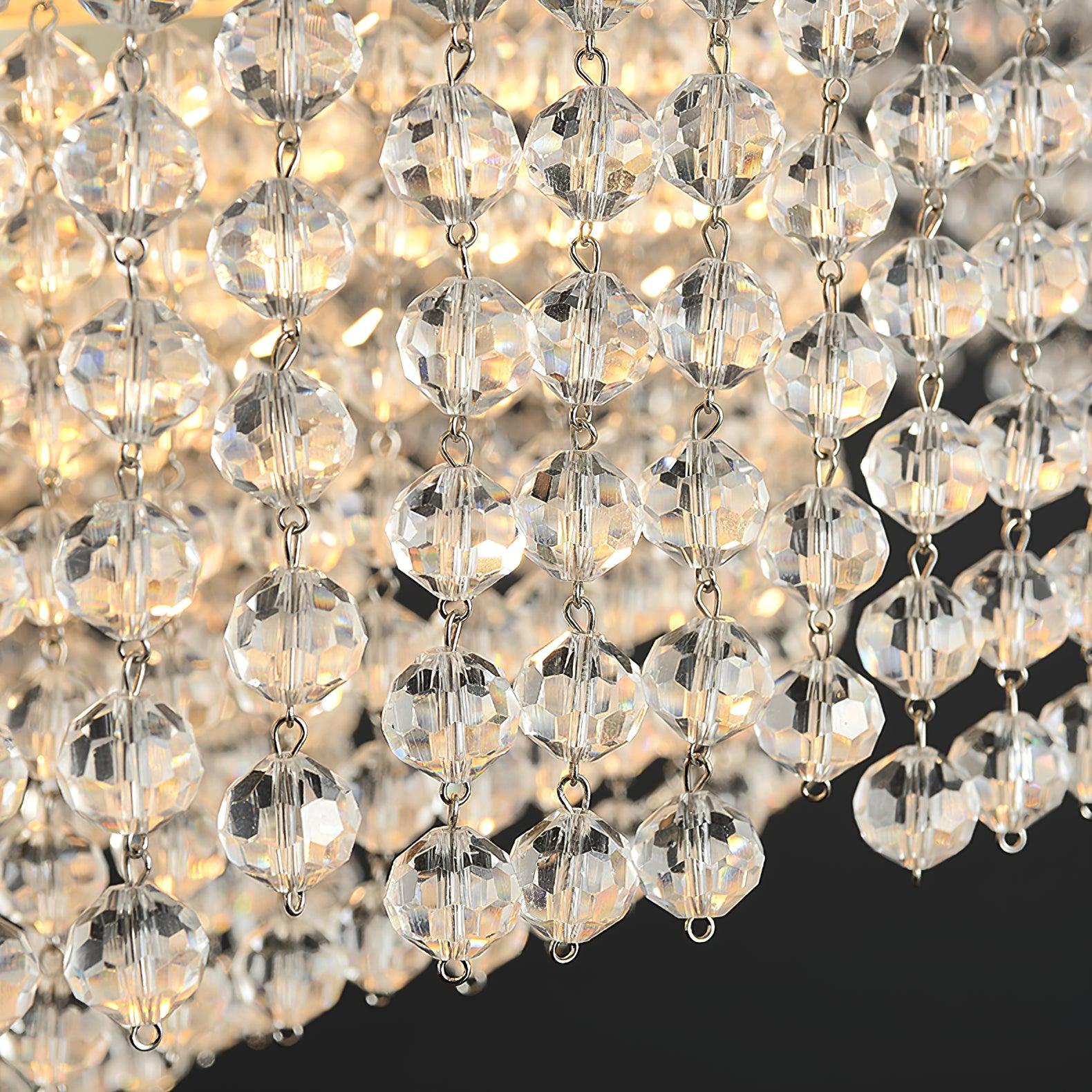 Cyranise Crystal Waterfall Wall Light
