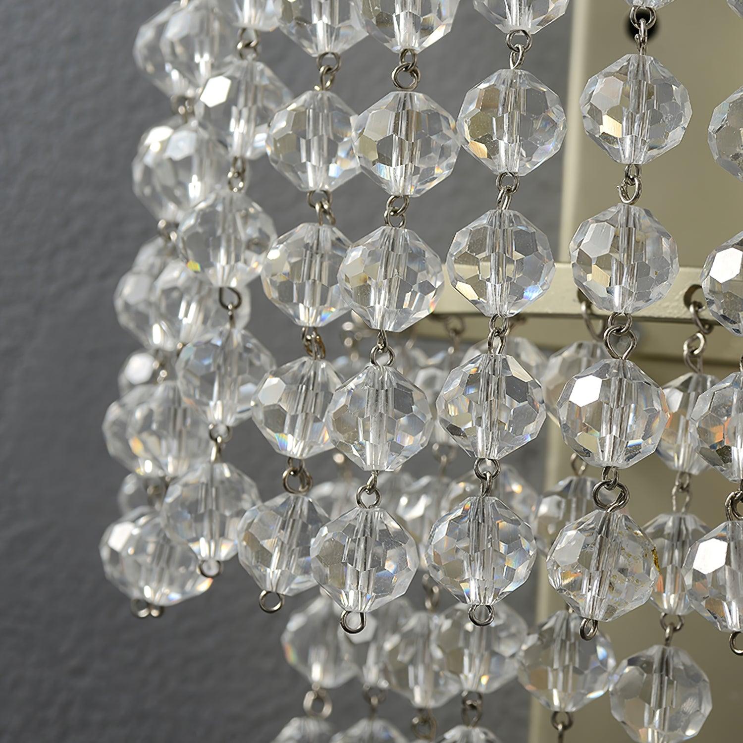 Cyranise Crystal Waterfall Wall Light