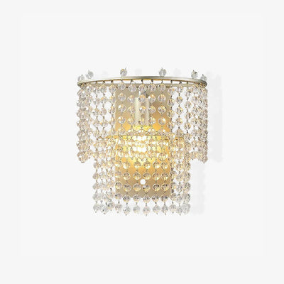 Cyranise Crystal Waterfall Wall Light