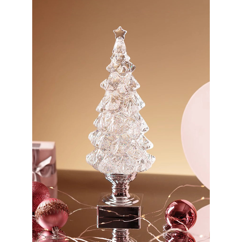 Crystal Xmas Tree Table Lamp (built-in battery)