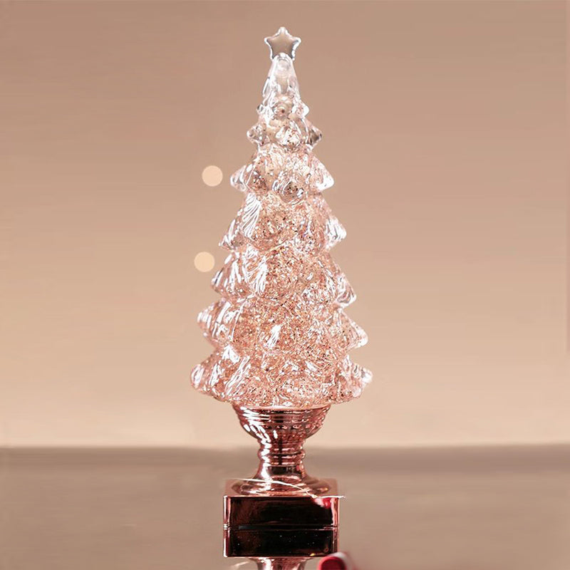 Crystal Xmas Tree Table Lamp (built-in battery)