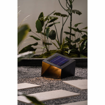 Evsore Unique Cube Garden Solar Outdoor Light