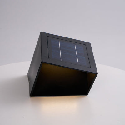 Evsore Unique Cube Garden Solar Outdoor Light