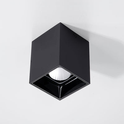 Orelaniella Ceiling Light Cube Square Black Spotlight