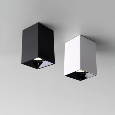 Orelaniella Ceiling Light Cube Square Black Spotlight