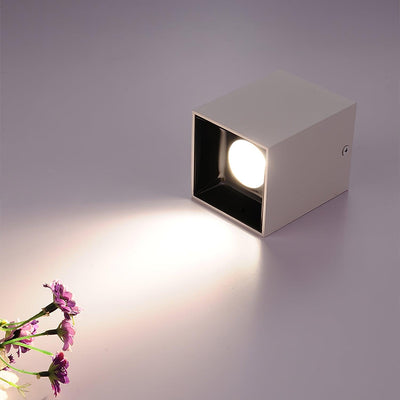 Orelaniella Ceiling Light Cube Square Black Spotlight