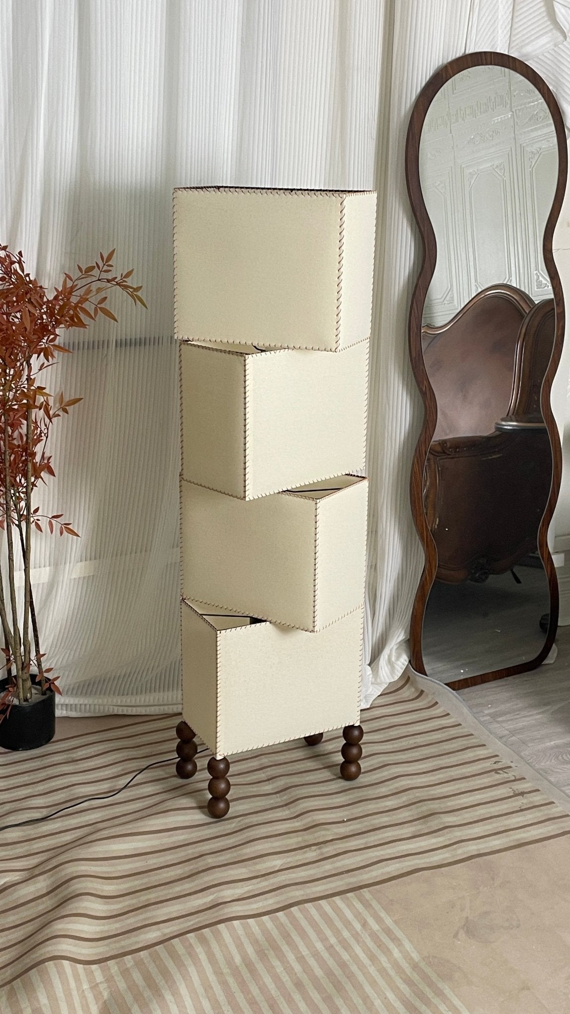 Kian Modern Fabric Floor Lamp