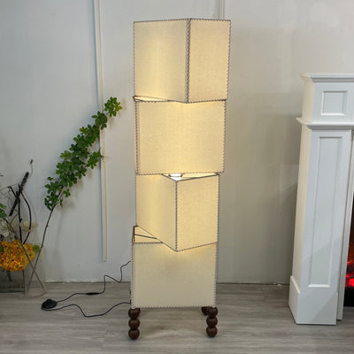 Kian Modern Fabric Floor Lamp