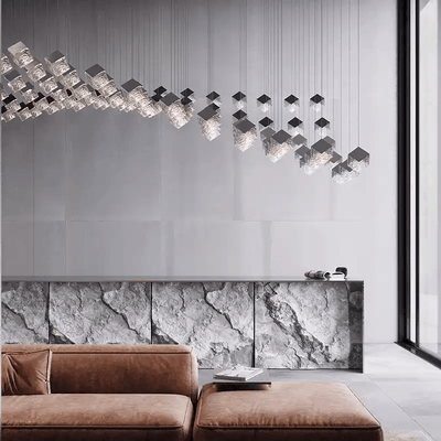 Prismatic Vapor Chandelier
