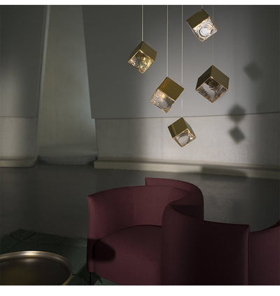 Prismatic Vapor Chandelier