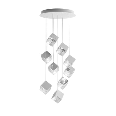 Prismatic Vapor Chandelier