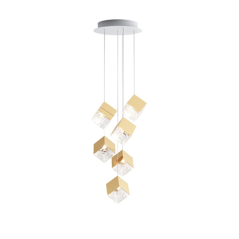 Prismatic Vapor Chandelier