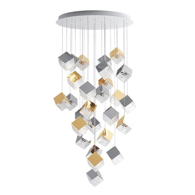 Prismatic Vapor Chandelier
