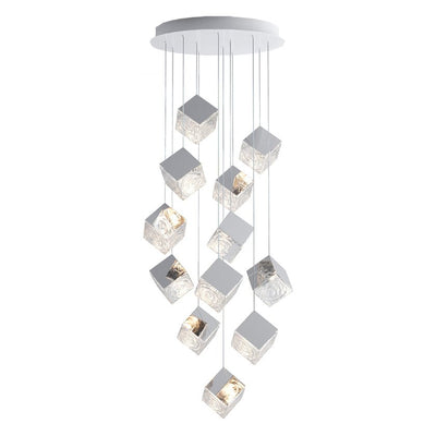Prismatic Vapor Chandelier