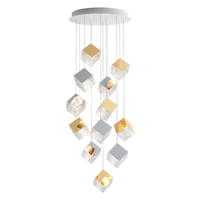 Prismatic Vapor Chandelier