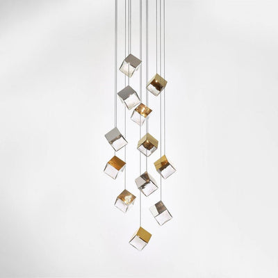 Prismatic Vapor Chandelier