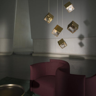Prismatic Vapor Chandelier