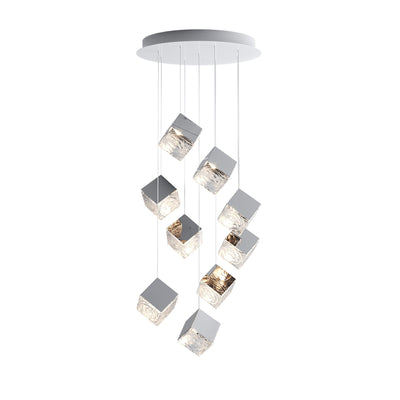 Prismatic Vapor Chandelier