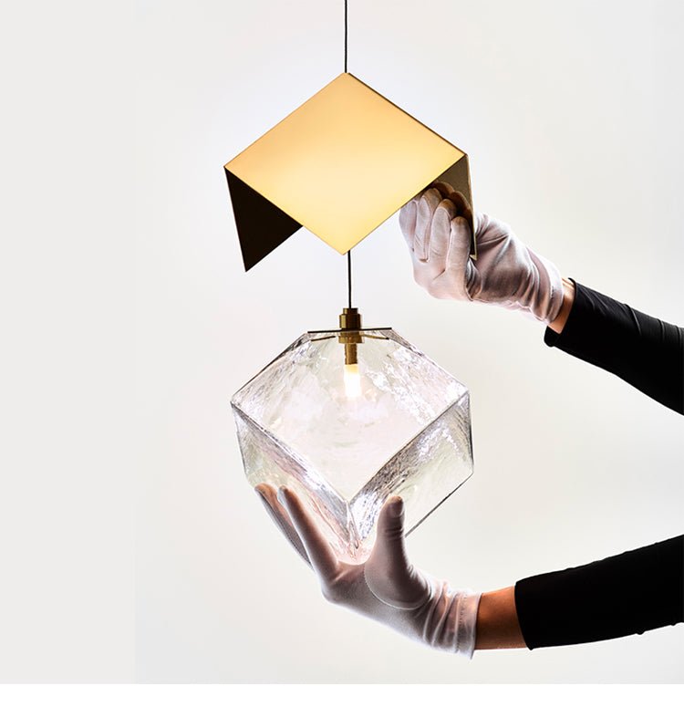 Prismatic Vapor Chandelier