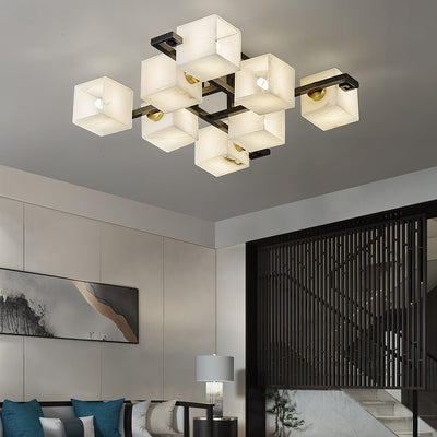 Kaelen Alabaster Ceiling Light