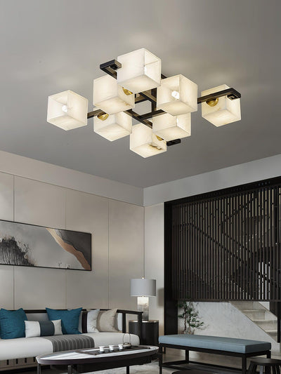 Kaelen Alabaster Ceiling Light