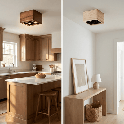Cubora Wood Ceiling Spot