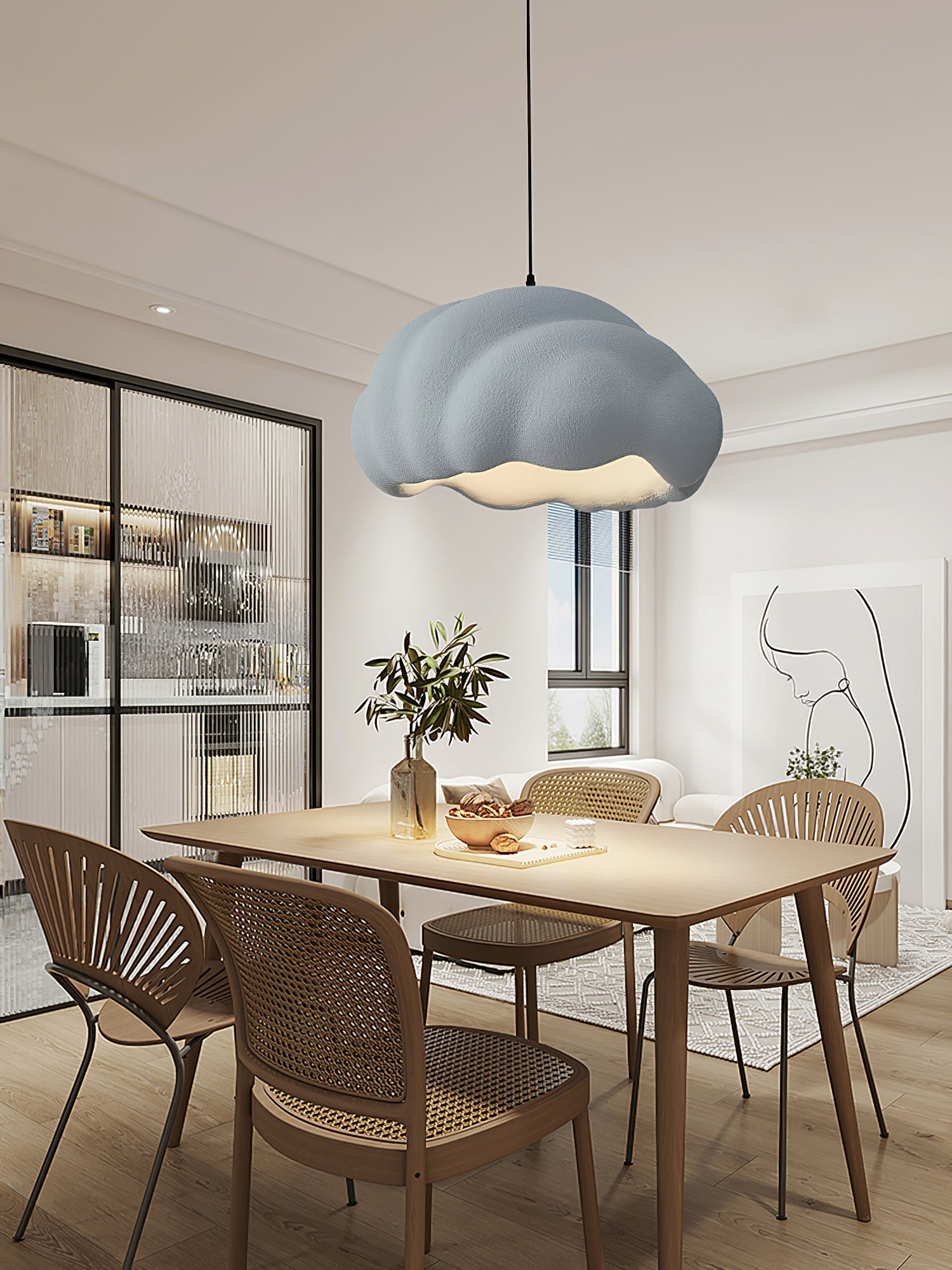 Itheira Modern Minimalist Plastic Pendant Light