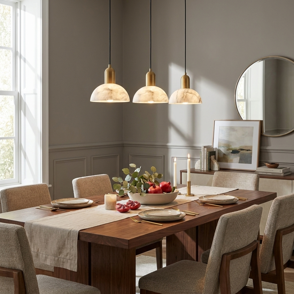 Keldenford Alabaster Pendant Lamp